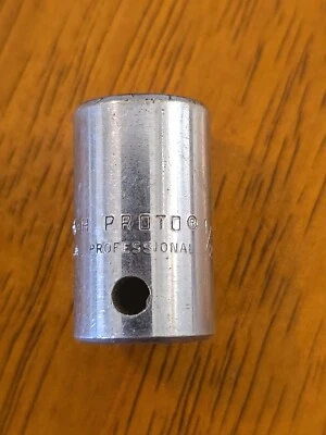 PROTO TOOLS PROFESSIONAL 1/2" SOCKET 3/8" dr 5216H.    R50 - Image 1 of 4
