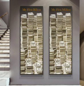 Money Dollar Rich Statement Wall Poster Modern Art HD Print Canvas Home Decor