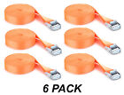 6 Pack Easy-to-Use Cambuckle Tie Down Straps 25mm x 2 metres
