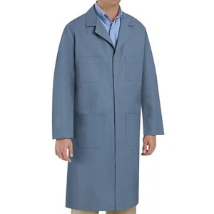 Red Kap Men's Shop Coat Postman Blue 38 - Picture 1 of 3