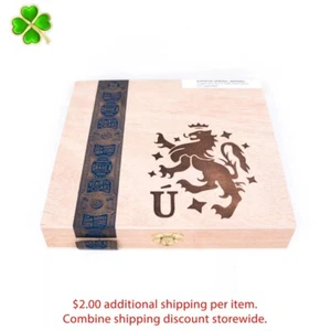 Liga Privada Velvet Rat Unico Serie Empty Wood Cigar Box 8.25" x 7.75" x 1.25" - Picture 1 of 12