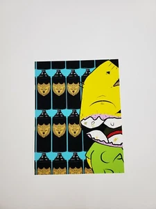Arte de gato oxidado Arte Pop IMPRESIÓN Firmado Obra de Arte Original por Nueva York artista de graffiti PUKE - Imagen 1 de 3