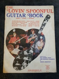 SHEET MUSIC SONGBOOK - THE LOVING SPOONFUL GUITAR BOOK ~ 60'S GARAGE RARE - Picture 1 of 4