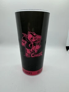 Oregon Ducks 2022 Stomp Cancer Pink Stadium Souvenir Drink Coffee Cup NO LID - Picture 1 of 9