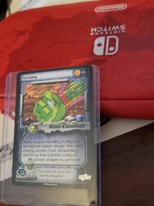 DBZ CCG FOCUSING 115 HOLO FOIL RARE CELL SAGA SCORE DRAGON BALL Z MP - Picture 1 of 2