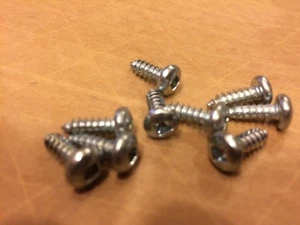 #8 X 1/2" Pan Head Square Drive Coarse Wood Screw In Lots of 100pc  - Bild 1 von 1