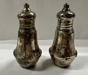 Vintage DUCHIN CREATION Sterling Silver Weighted Salt & Pepper Shakers - Picture 1 of 4