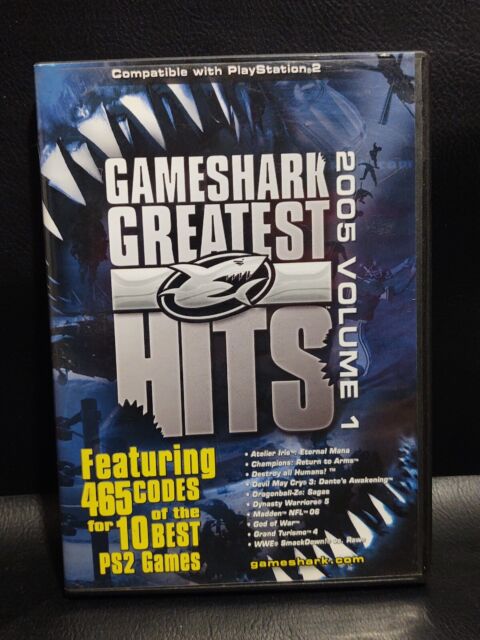 GameShark PS2 Greatest Hits: 465 Codes for 10 PS2 Games (2005, Volume 1),  price tracker / tracking,  price history charts,  price  watches,  price drop alerts