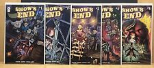 Show’s End (2019) Complete Set 1-5 Mad Cave Comic Run Lot