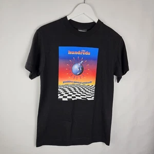 VINTAGE The Hundreds Shirt Mens Small Black Short Sleeve Crew Graphic Bomb - Picture 1 of 9