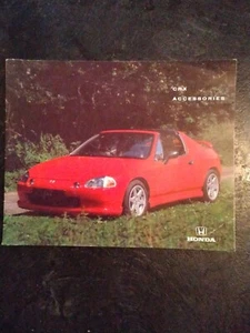 Honda CRX Accessories Brochure - Picture 1 of 11
