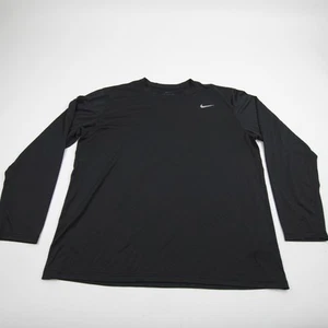 Utah Jazz Nike Dri-Fit Long Sleeve Shirt Men's Black Used - Picture 1 of 5