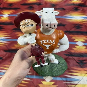 Texas Longhorns NCAA College Choke Texas A&M Rivalry Figurine Memory Company 9” - Picture 1 of 16