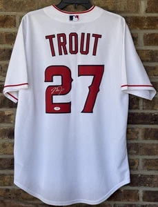 Mike Trout Autographed Los Angeles Angels Nike Signed Jersey Auto PSA/DNA COA - Picture 1 of 8