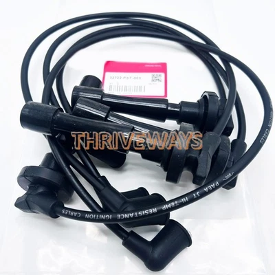 4x Spark Plug Wire Set OEM For 1997-2000 Honda Civic EX-R L4 1.6L 32722-P07-000 Foto 1 de 4