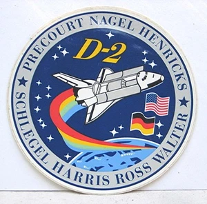 Vintage Sticker --- D-2 Precourt Nagel Henricks - Schlegel Harris Ross Walter - Picture 1 of 2