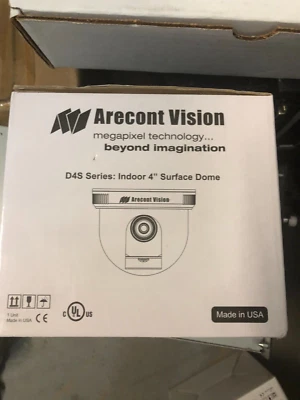 NEW Arecont Vision AV2115v1-3312 1080p@32fps 2MP, 3.3-12mm  Indoor Dome Camera - Image 1 of 2