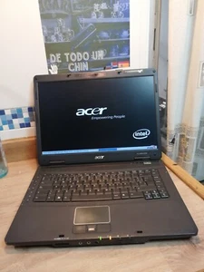 Acer Aspire 5680,Enciende y Da Imagen,Lector Huellas,Averiado Para Piezas. - Imagen 1 de 10