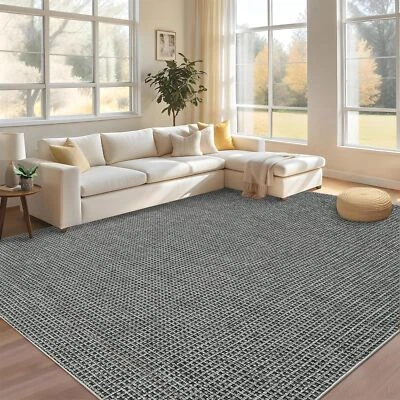 Washable Area Rug 8'x10' Rugs for Living Room, Soft Ultra Thin Dining Room Ru... - Image 1 of 4