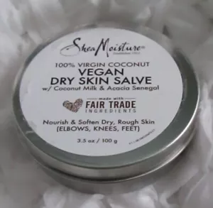 HTF! SHEA IDRATANTE 100% COCCO VERGINE VEGANO PELLE SECCA UNGUENTO 3,5 OZ LATTA SIGILLATA - Foto 1 di 3