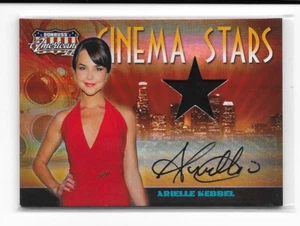2008 Donruss Americana Arielle Kebbel AUTO Signed SWATCH SP /50 True Blood - Picture 1 of 1