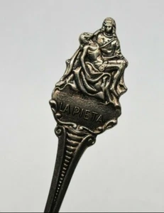 Vintage Forest Lawn Memorial Park California La Pieta Souvenir Spoon - Picture 1 of 6