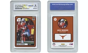 Tarjeta de novato Panini Nil Arch Manning Texas Longhorns QB 2024 #53 - GEMA COMO NUEVA 10 - Imagen 1 de 4