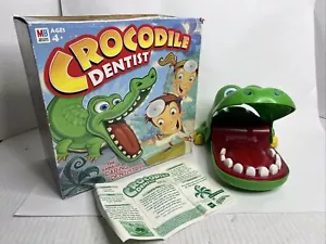 Vintage DAMAGED BOX - Crocodile Dentist Game (2002, Hasbro / Milton Bradley) - Picture 1 of 9