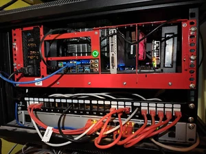 RACK OPEN PC case R-CASE 1 ATX RAL - raw sheet / RACK 19 Case / RAW HARDWARE - Zdjęcie 1 z 21