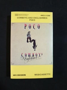 POCO - 'Cowboys And Englishmen' Cassette Tape Album 1982 - Picture 1 of 4