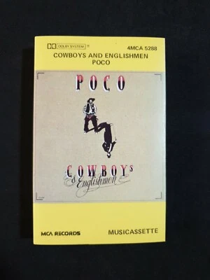 POCO - 'Cowboys And Englishmen' Cassette Tape Album 1982 - Image 1 of 4