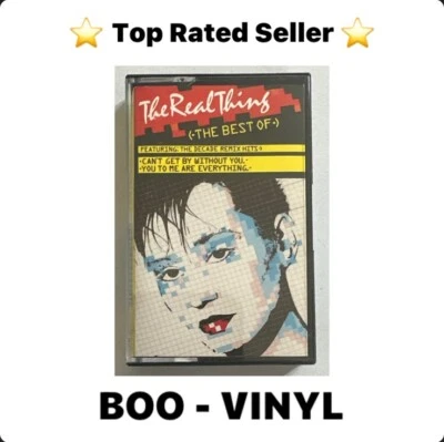 The Real Thing - The Best Of The Real Thing  Cassette Tape Funk Soul EX / M - Image 1 of 4