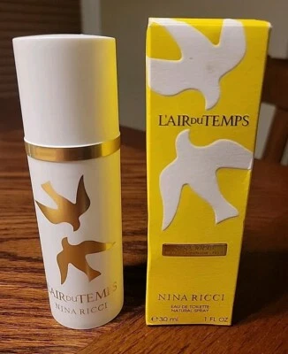 L'AIR DU TEMPS от Nina Ricci туалетная вода спрей 1 унц ~ новая открытая коробка - Изображение 1 из 4