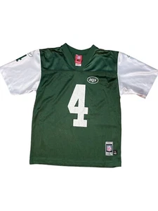 Reebok NFL New York Jets #4 Brett Favre Boys Large (14-16) Green Jersey - Picture 1 of 7