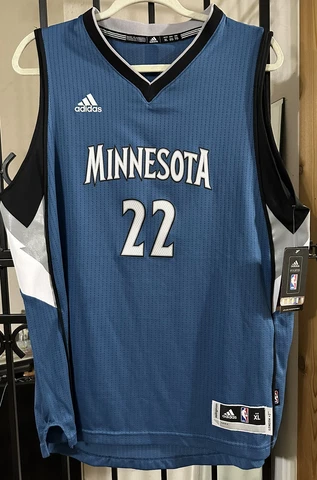 ANDREW WIGGINS MINNESOTA TIMBERWOLVES  ADIDAS SWINGMAN SIZE XL MEN'S JERSEY NWT Cover