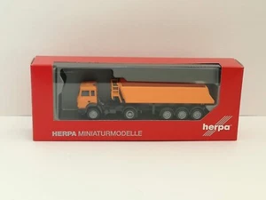 Iveco dump semitrailer, communal orange - 1:87 (Herpa item: 309356) - Imagen 1 de 2