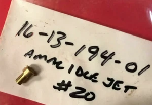 AMAL • NOS 124/026 2 tiempos Pilot Jet #20 MK1 MK2 Concentic Husqvarna Bultaco - Imagen 1 de 1