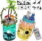 2Pack Lantern Craft Kit, DIY Dinosaur Astronauts Toy, Gift for Boys Remote Co...