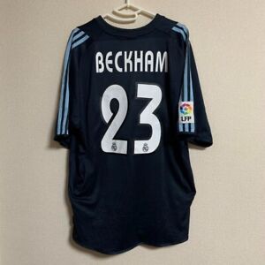 Beckham 23 L REAL MADRID 2003/2004 Away Jersey  Camiseta  Shirt SIEMENS Spain
