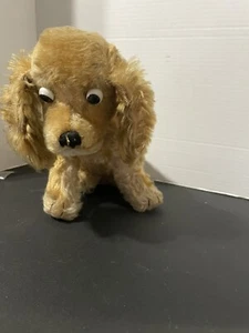DE COLECCIÓN STEIFF REVUE SUSI GRANDE 13" COCKER SPANIEL PAJA PERRO DE PELUCHE SIN ETIQUETAS  - Imagen 1 de 6
