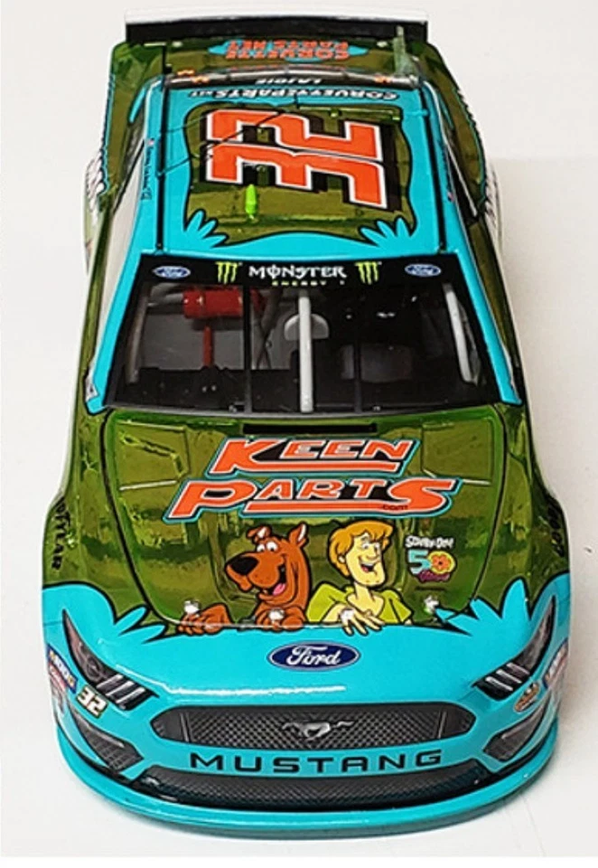 Corey Lajoie Keen Parts 2019/Scooby Doo color cromo Mustang 1 de 96 raro 1/24 Foto 1 de 4