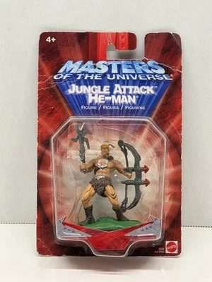 "Minifigura de acción Masters of the Universe Jungle Attack He-Man Mattel 2,75""" Foto 1 de 4