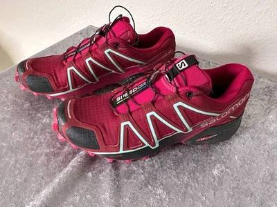 Salomon Speedcross 4 Lauf-Wanderschuhe Trailrunning Beerenfarbe-Rot 40 2/3 - Bild 1 von 4