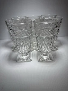 Imperial Glas Ohio 8er Set Cape Cod klar, 8 Unzen Becher mit Fuß - Bild 1 von 6