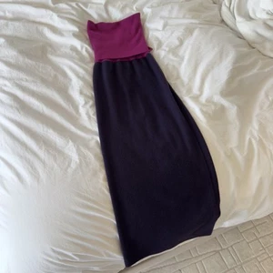 TSE Cashmere Purple Pink Strapless Colorblock Body Con Dress Size S - Picture 1 of 5