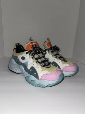 Sketchers BTS BT21 D’Lites 3 Zapatos Cuero Multicolor Talla 7US/4UK/37EUR Foto 1 de 4