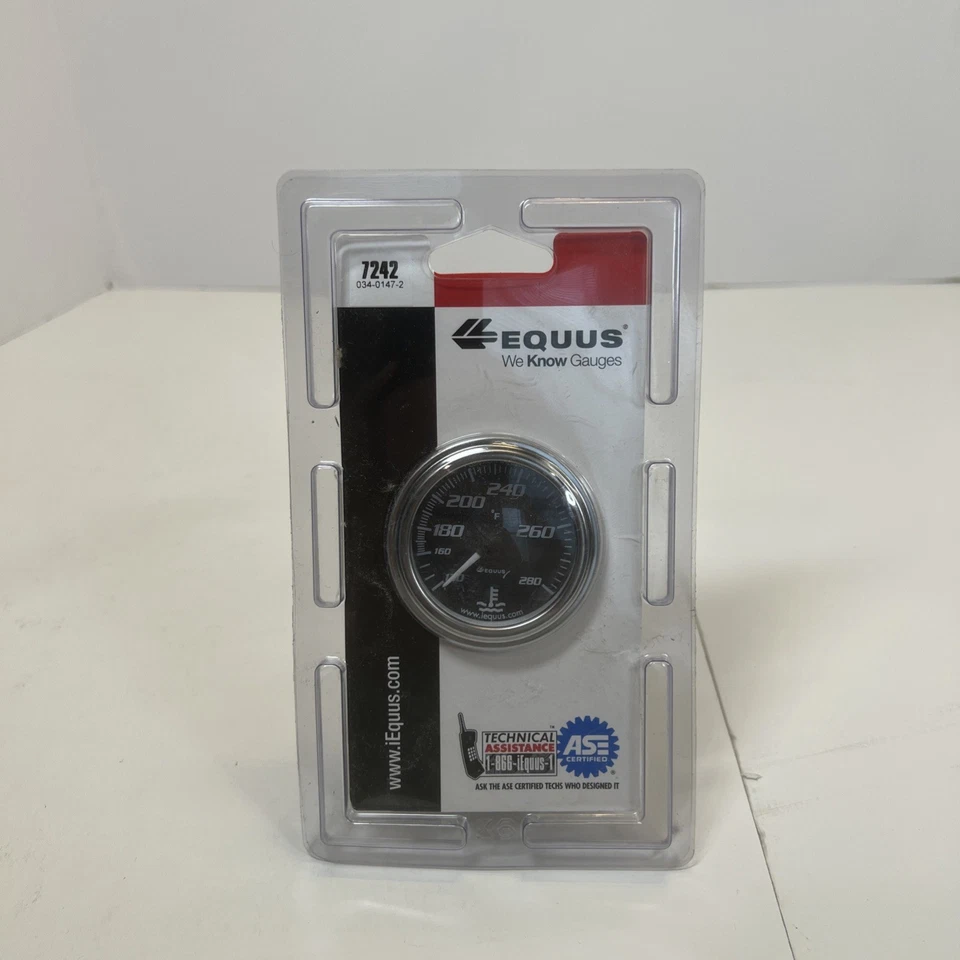 Equus 2 pulgadas Medidor mecánico de temperatura del agua cromado Foto 1 de 2