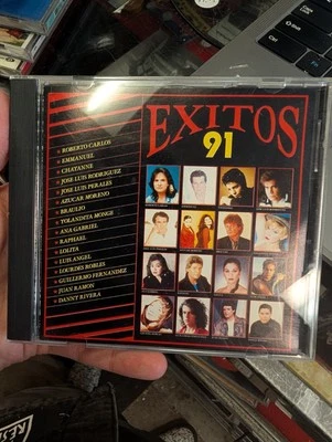 Exitos 91 Various Artists CD 1991 Sony [Latin Pop Roberto Carlos Luis Angel] - Image 1 of 3