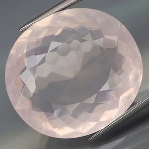 41.61Ct.Ravishing Color! Natural GIANT Pink Rose Quartz Brazil Good Cutting! - Picture 1 of 4