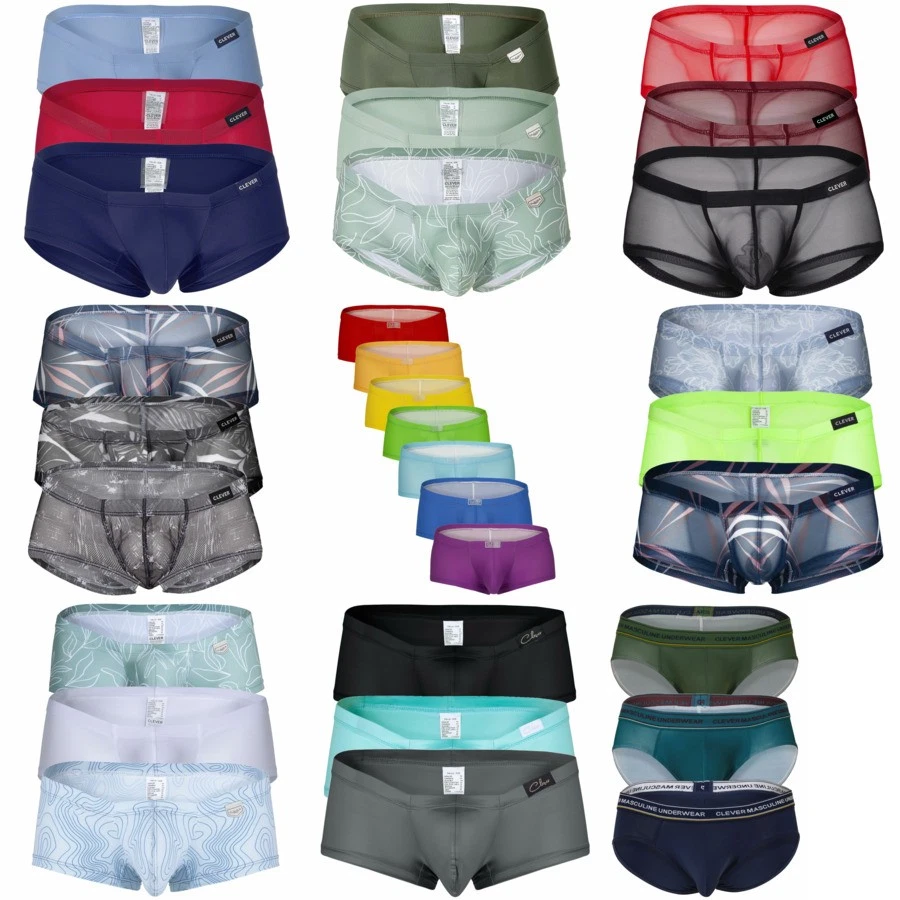 Clever Multi-Packs Boxer Briefs and Trunks Underwear for Men. Ropa Colombiana - Image 1 of 2